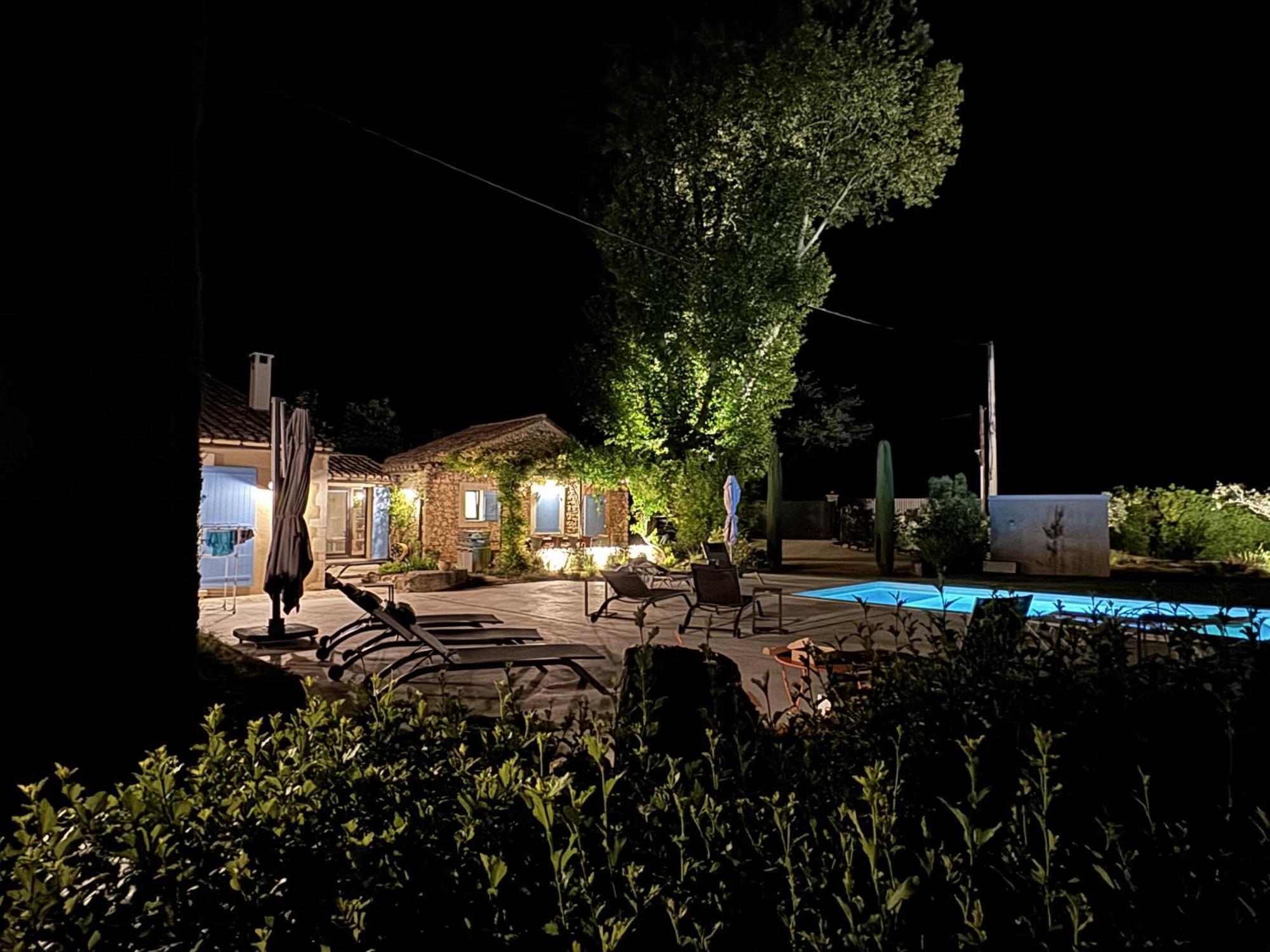 Provencal House With Heated Pool, View Of The Luberon In Robion - Accommodates 12 People. Luaran gambar