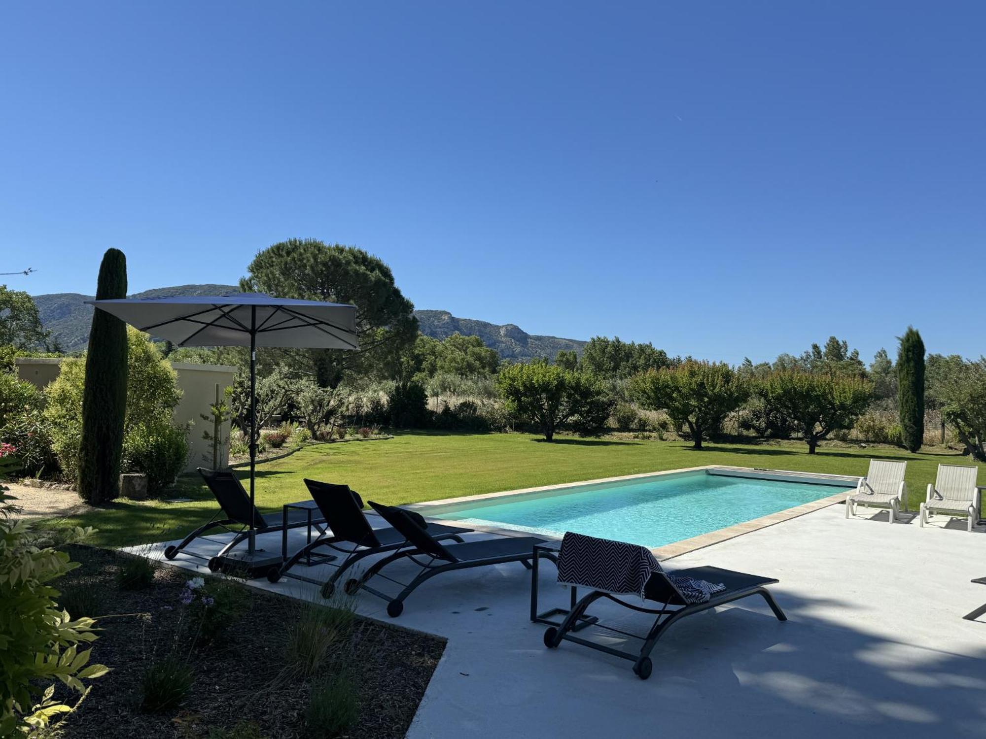 Provencal House With Heated Pool, View Of The Luberon In Robion - Accommodates 12 People. Luaran gambar