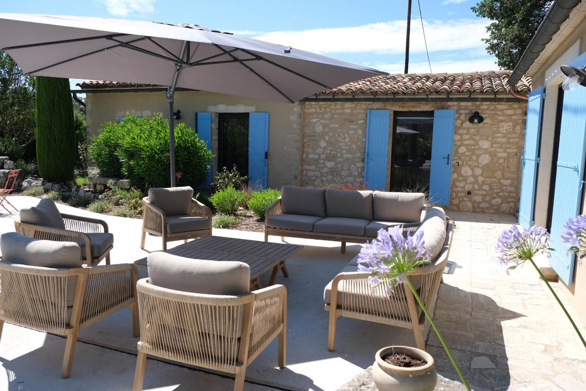 Provencal House With Heated Pool, View Of The Luberon In Robion - Accommodates 12 People. Luaran gambar
