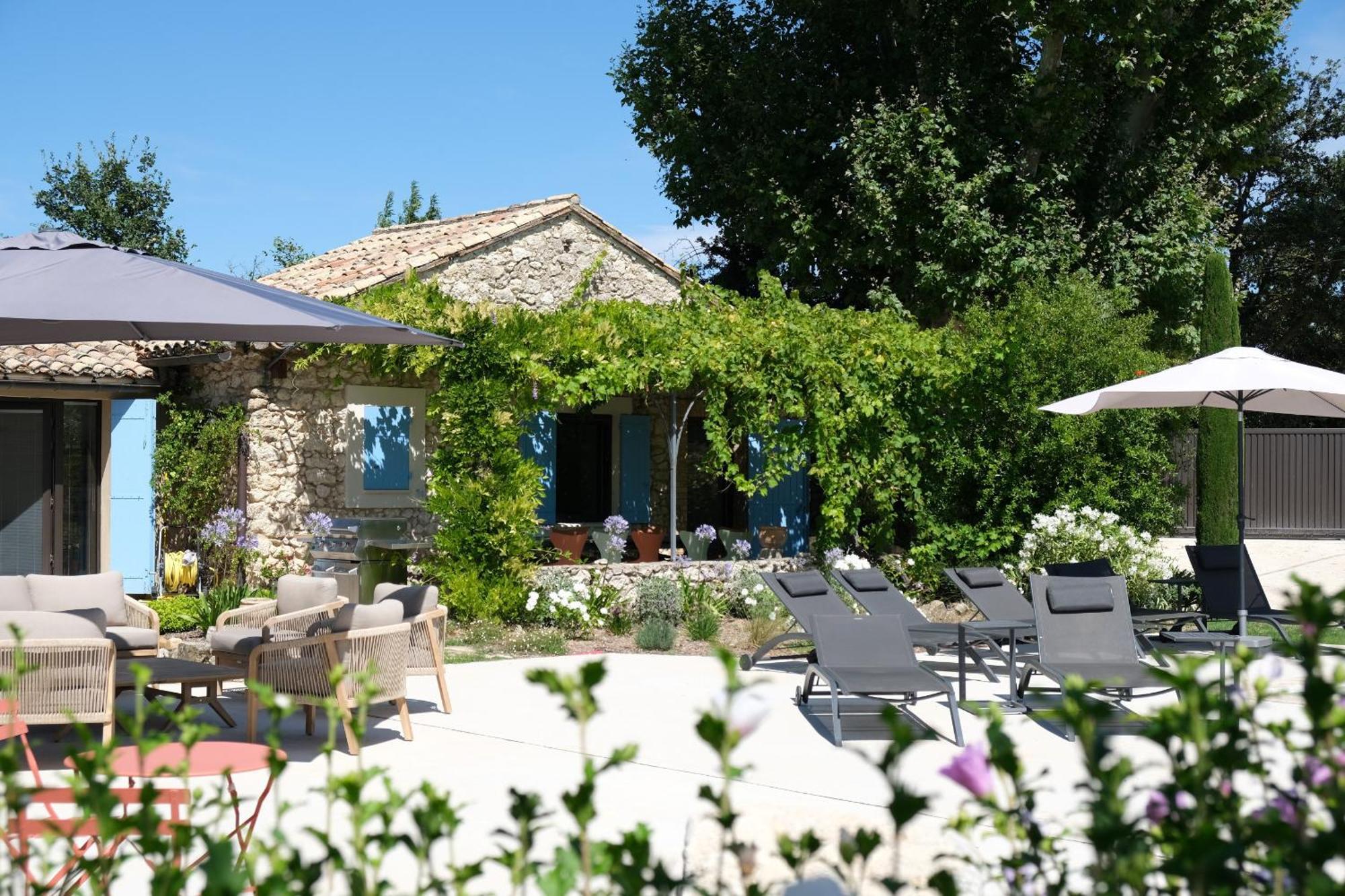 Provencal House With Heated Pool, View Of The Luberon In Robion - Accommodates 12 People. Luaran gambar