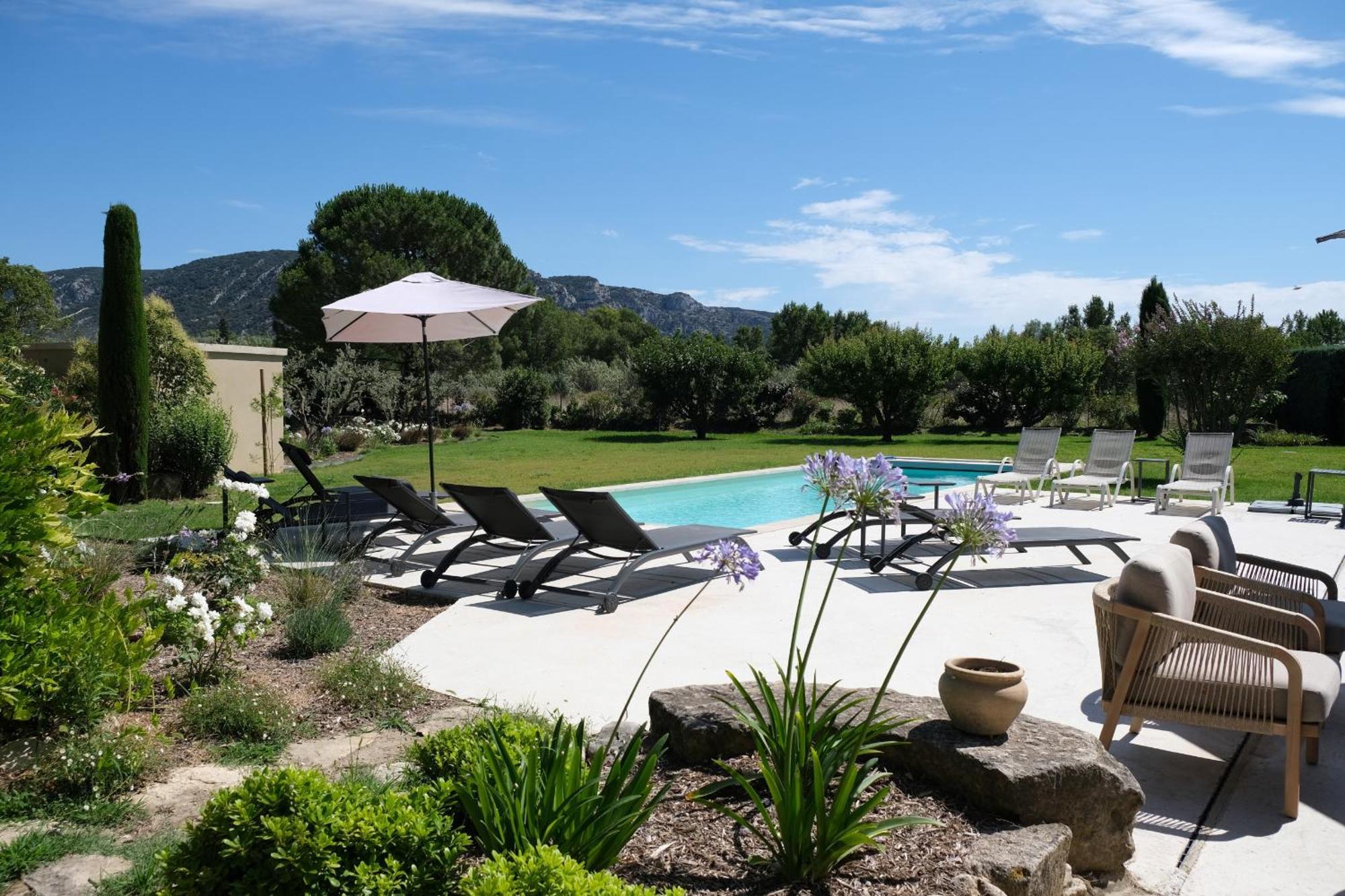 Provencal House With Heated Pool, View Of The Luberon In Robion - Accommodates 12 People. Luaran gambar